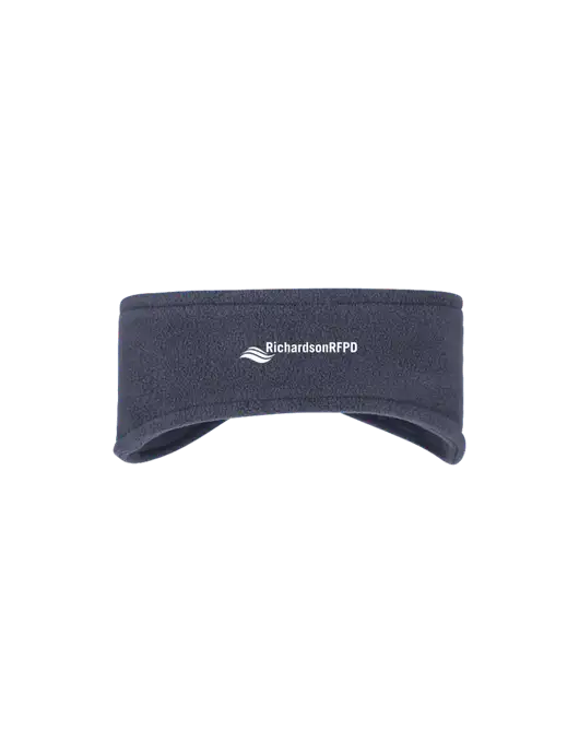 Navy Stretch Fleece Headband w/Richardson RFPD Logo