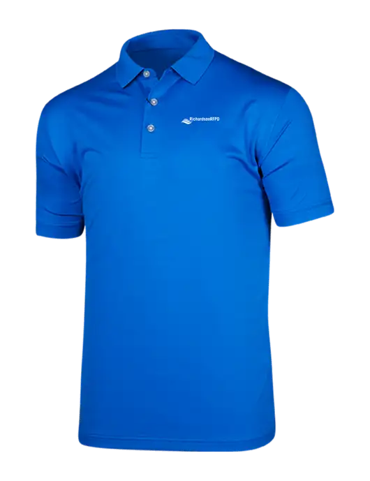 Callaway Vibrant Royal Blue Ventilated Polo w/Richardson RFPD Logo