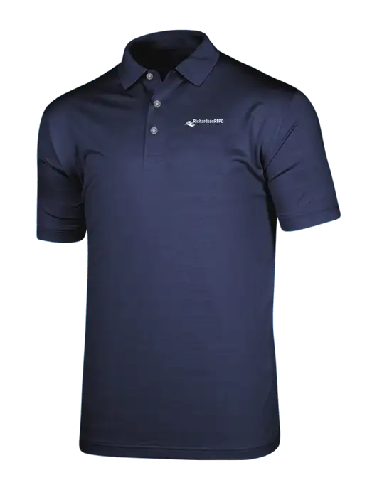 Callaway Vibrant Navy Ventilated Polo w/Richardson RFPD Logo