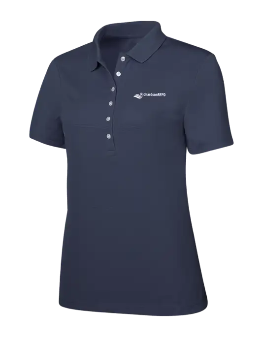 Callaway Womens Ottoman Navy Polo w/Richardson RFPD Logo