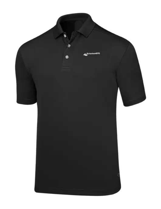 Callaway Core Black Performance Polo w/Richardson RFPD Logo