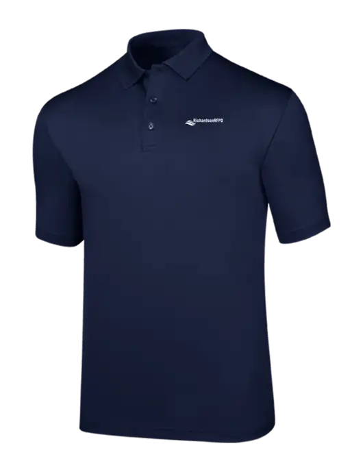Callaway Opti-Dri Navy Chev Polo w/Richardson RFPD Logo