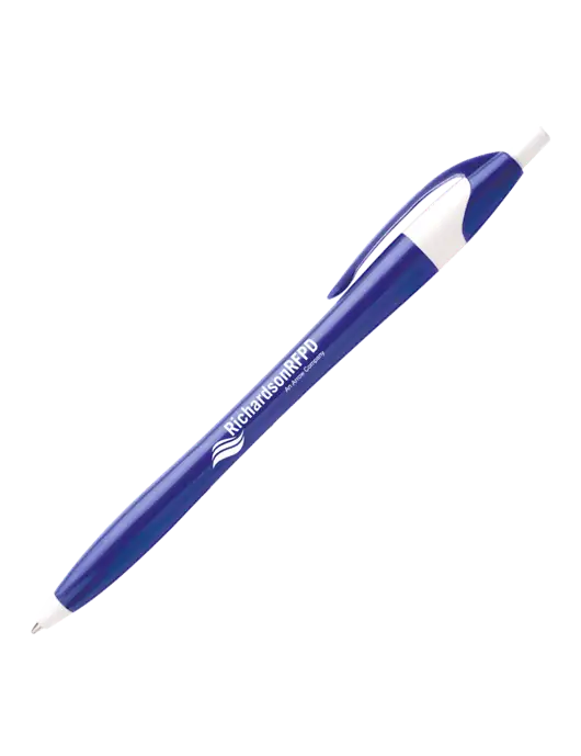 Novella Royal/White Executive Pen - Blue Ink w/Richardson RFPD Logo