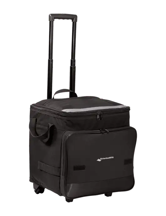 Black Rolling Cooler w/Richardson RFPD Logo
