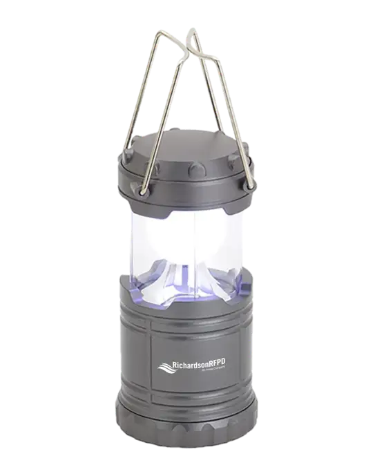 Gunmetal Mini Retro Lantern w/Richardson RFPD Logo